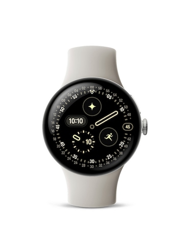 Google Pixel Watch 4 Wi-Fi 41mm - Porcelain/Silver