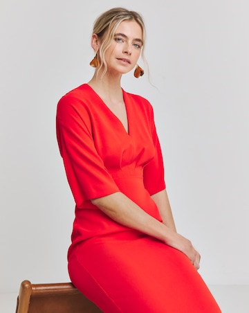 Joanna Hope Stretch Crepe Column Dress