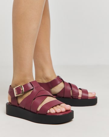 Dublin Chunky Fisherman Sandals - Wide Fit (E)