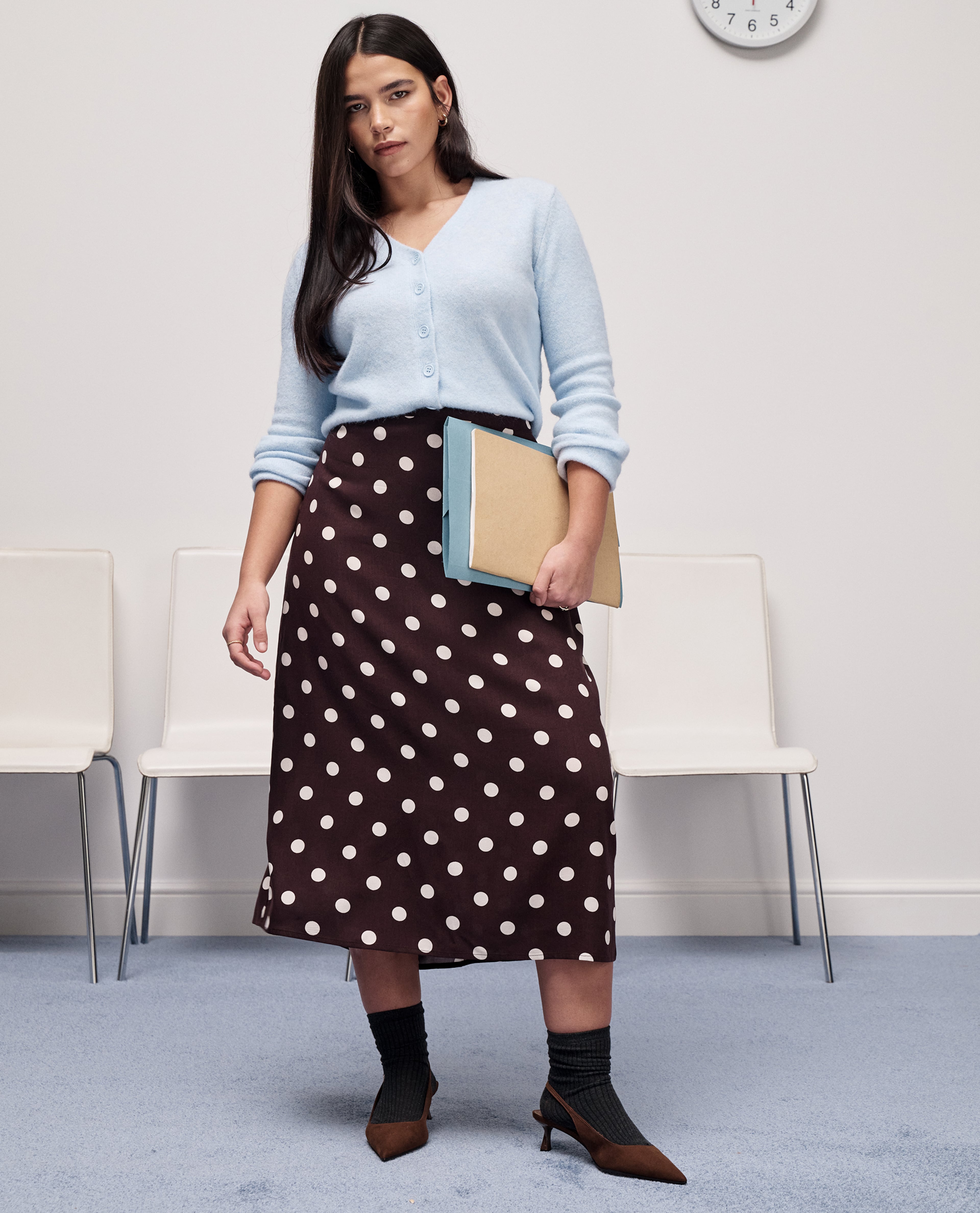 Model wears new season workwear