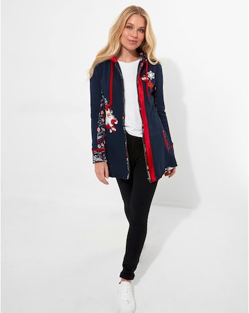 Joe Browns Novelty Zip Christmas Sweat