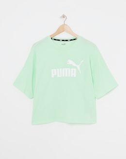 PUMA Essentials Cropped Logo T-Shirt
