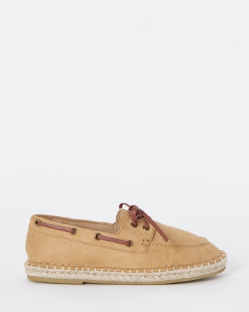 Celia Espadrille Boat Shoes - Extra Wide Fit (EEE)