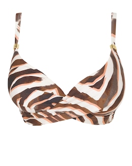MAGISCULPT Twist Front Wired  Bikini Top