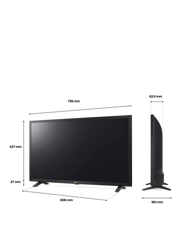 LG 32LQ630B6LA 32in Smart HD Ready HDR LED Freeview TV