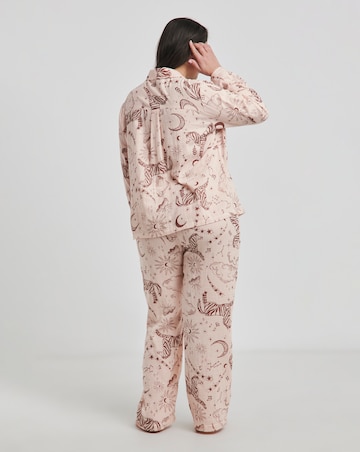 Celestial Soft Cotton Muslin Button Through Pyjama Set