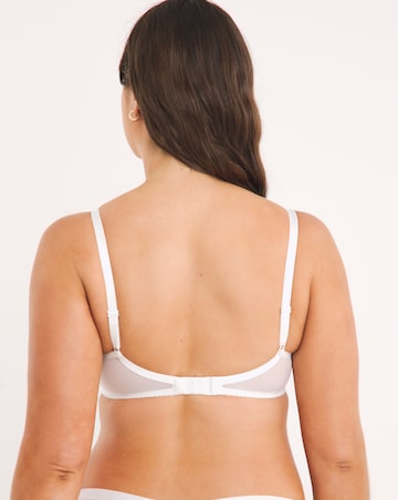 Gossard Superboost Lace NonPad Plunge Wired Bra White