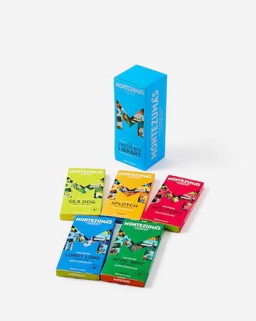 Montezuma's Chocolate Bar Library 5 x 90g Bars