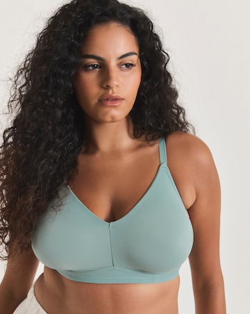 Pretty Secrets (3 Pack) Claire Micro Moulded Full Cup Non Wired Bras (B-E) Blue