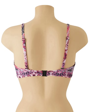 Together Modern Aztec Print Bikini Top