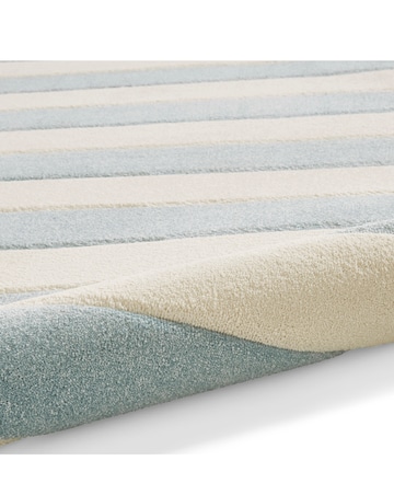 Catherine Lansfield Cove Stripe Modern Carved Rug