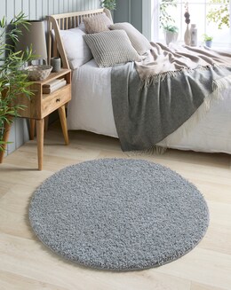 Buddy Fleck Washable &amp; Stain Resistant Rug Circle