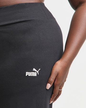 PUMA Esssentials Small No.1 Logo High-Waist Straight Leggings