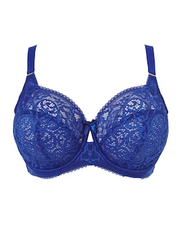 Sculptresse by Panache Estel Full Cup Wired Bra Blue