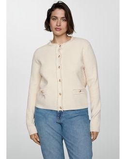 Mango Button Front Jacket