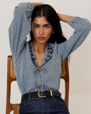 Nobody's Child Isla Seersucker Blouse