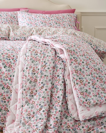 Cath Kidston Pearly Queen Ditsy 100% Cotton Bedspread