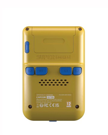 Hyper Mega Tech Capcom Super Pocket - Retro Handheld Gaming Device