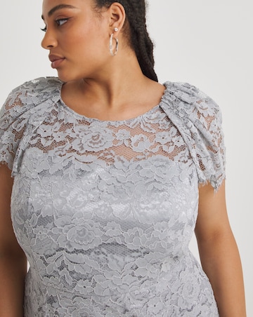 Joanna Hope Lace Shift Dress