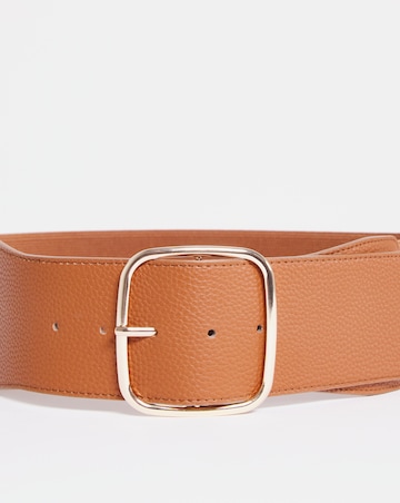 Wide Waist Buckle Belt