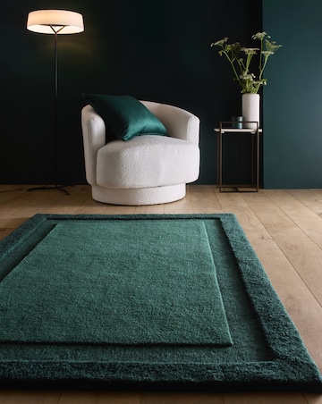 Stacked Border Rug