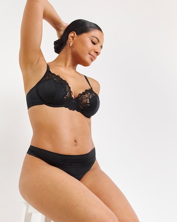 Contemporary Micro and Lace Bra