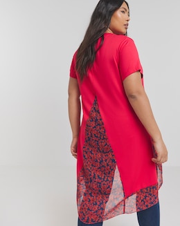 Joe Browns Short Sleeve Waterfall Jersey Tunic