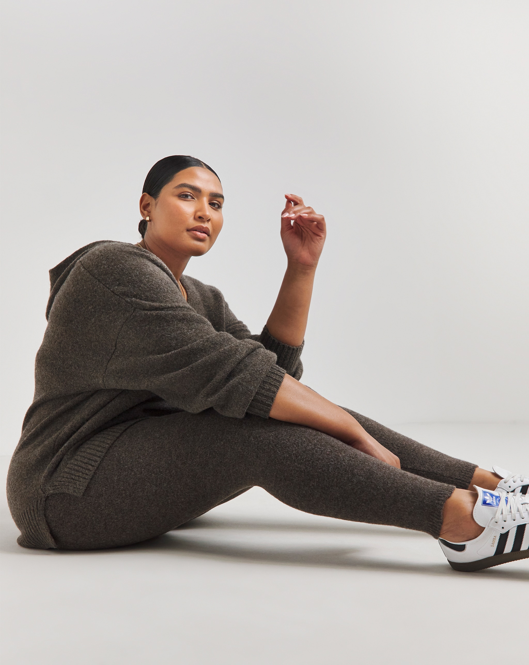 Fleece hoody and leggings