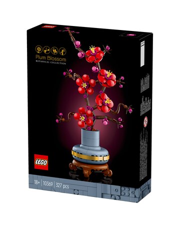 LEGO Icons Plum Blossom Flower Decor Display Set 10369