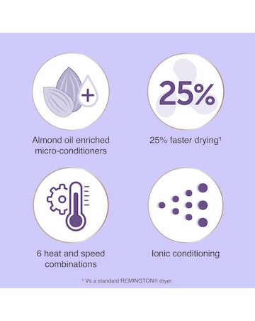 Remington Almond Allure Hairdryer