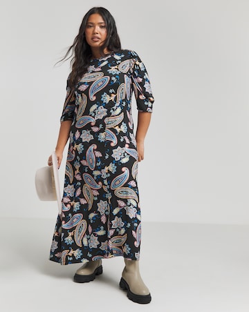Joe Browns Perfect Paisley Jersey Midaxi Dress