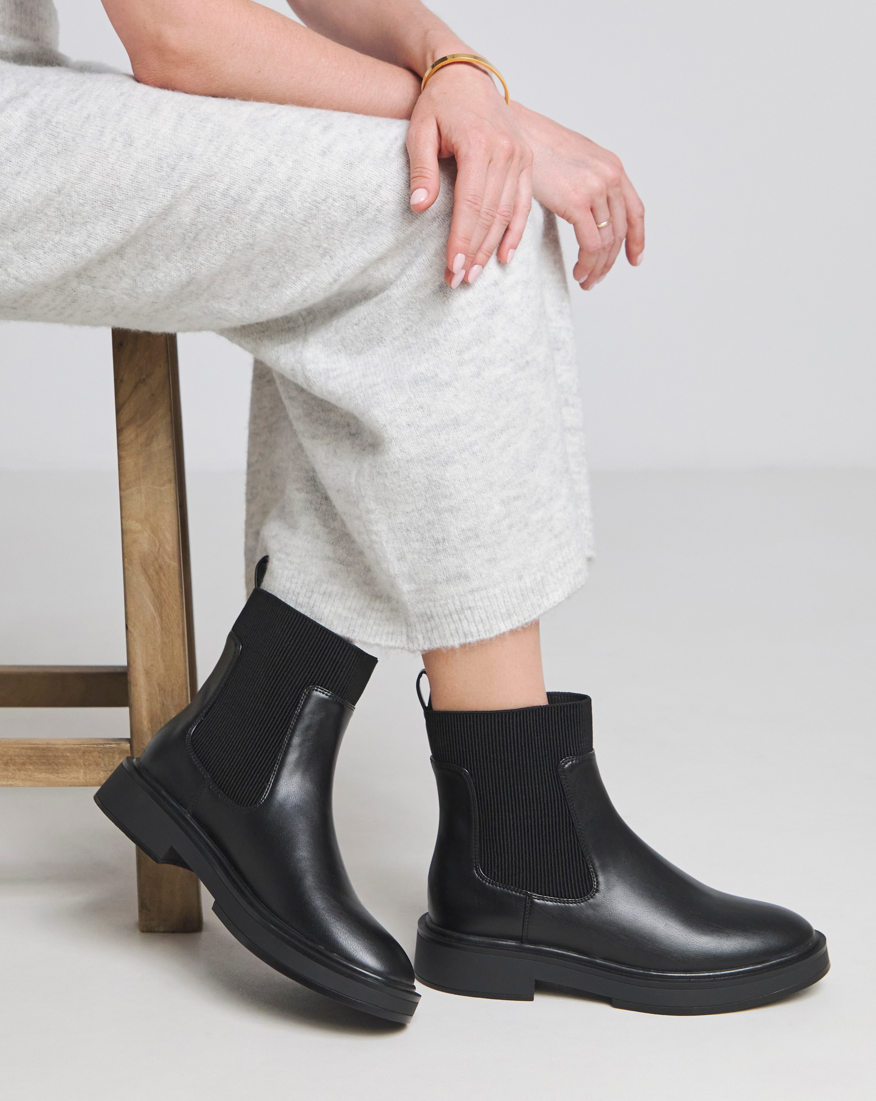 Rue Classic Chelsea Ankle Boots Extra Wide EEE Fit Simply Be