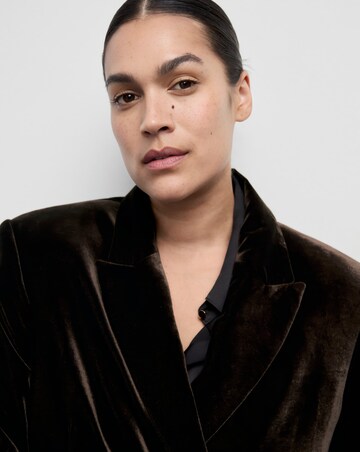 Mango Dark Brown Blazer