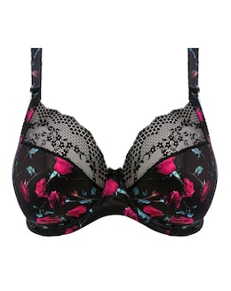Elomi Lucie Printed Plunge Wired Bra RocknRose