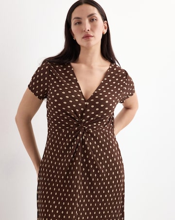 Mango Printed Midi Dress Pomi
