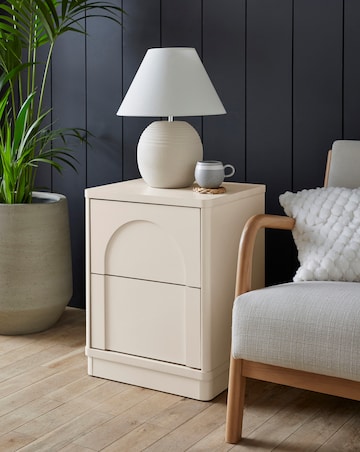 Cranfield 2 Drawer Side Table