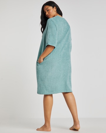 Pretty Secrets Towelling Zip Dressing Gown