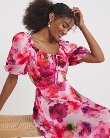Flounce London Floral Maxi Dress