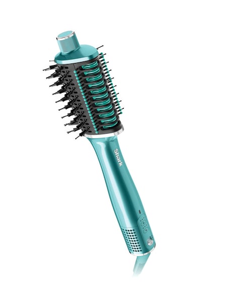 Shark Glossi 2-in-1 Hot Brush and Air Glosser HT302UKTL Juniper