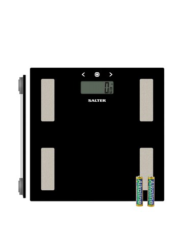 Salter Black Glass Analyser Scale