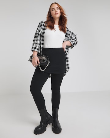 Joe Browns Black Essential 2 in 1 Skirt Legging