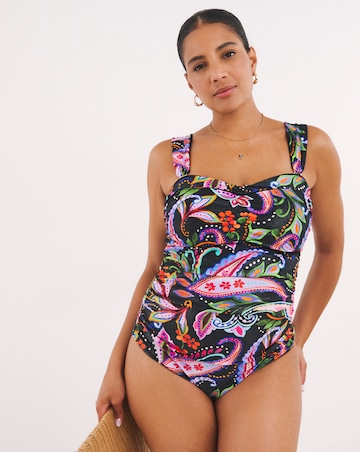 MAGISCULPT Ruched Detail Tummy Control Swimsuit