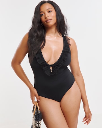 Figleaves Curve Kalahari Ruffle Swimsuit