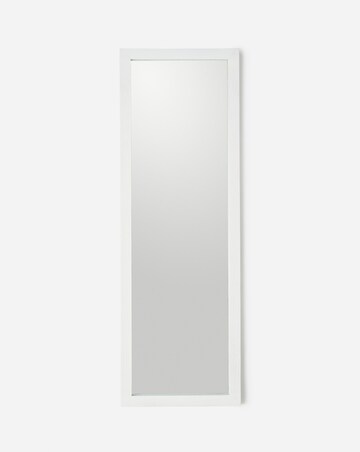 Long Wall Mirror - White
