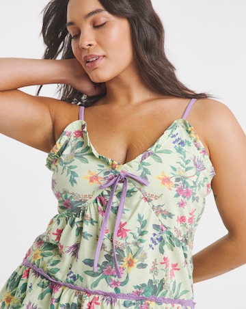 Joe Browns Garden Craft Cami Pyjama Set Floral Print