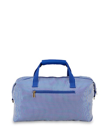 Joules Packaway Duffle Bag - Ticking Stripe