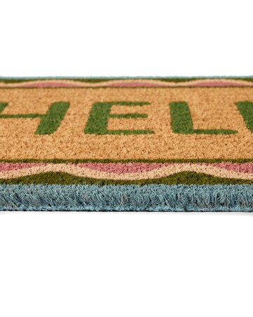 My Mat Hello Scallop Coir Doormat