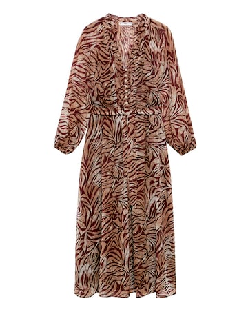 Mango Lin Printed Dress
