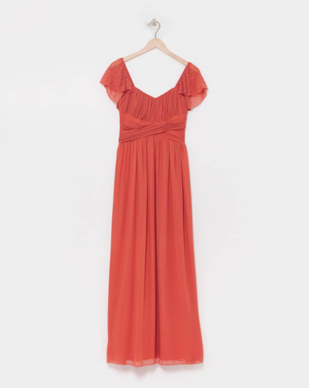 Little Mistress Bardot Split Front Maxi Occasion Dress | Simply Be Little Mistress Bardot Split Front Maxi Occasion Dress | Simply Be