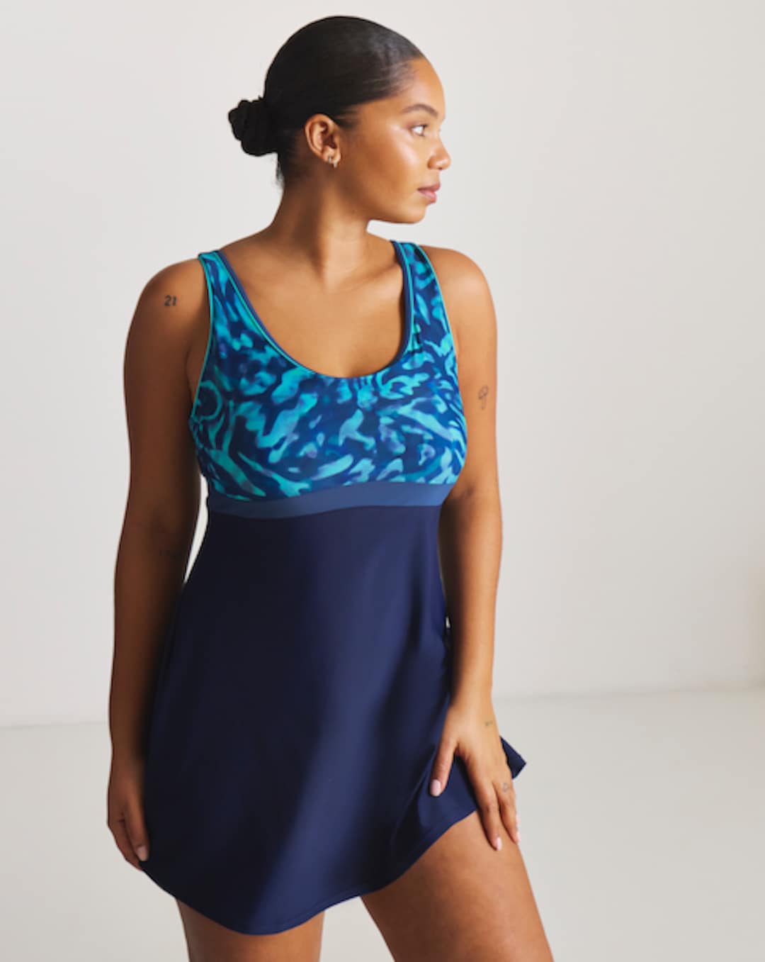 Womens Swim Dresses | Plus Size Swimdress | Simply Be